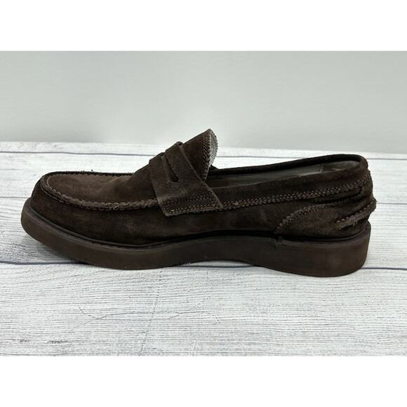 Baldinini Brown Suede Loafers - Picture 4 of 12